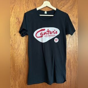 Canter’s Deli Logo Black T-Shirt Women’s XL